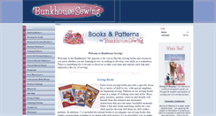 Desktop Screenshot of bunkhousesewing.com